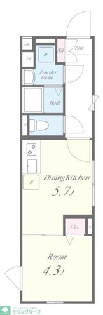 FLレジデンス新宿IIIの物件間取画像